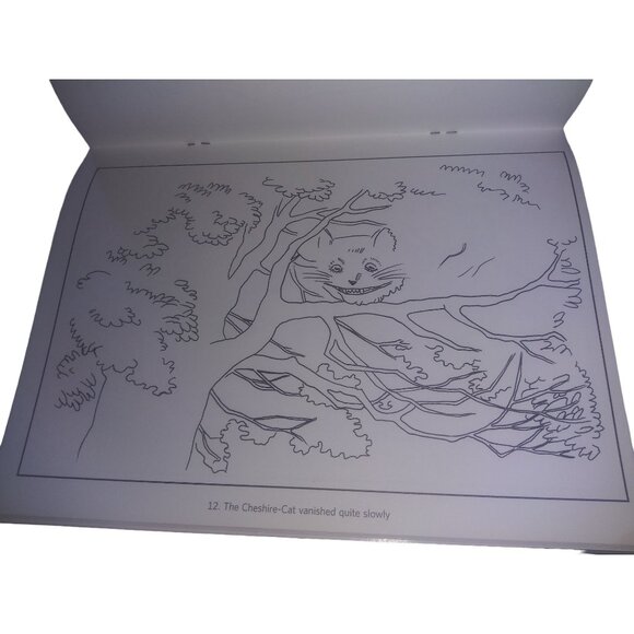 Alice in Wonderland Coloring Book British Library Pomegranate Soft Cover - Picture 9 of 11